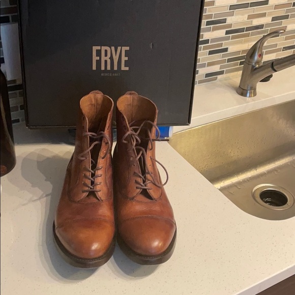 Frye Other - Frye Bowery Bal Lace Up Boots